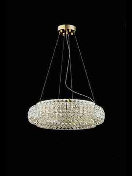 E70-ф600*H160 H GOLD (1) Люстра NW