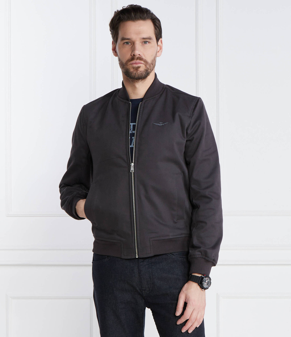 Куртка бомбер Aeronautica Militare - графитовый(AB2139CT3247)