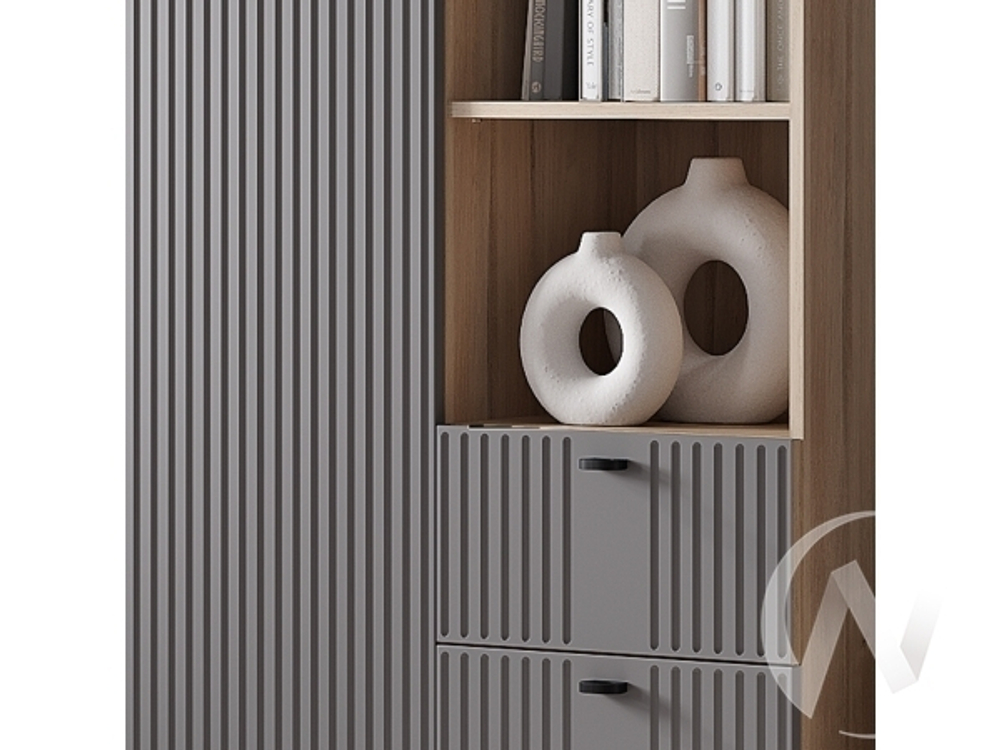 Шкаф ШК-16 МС Олива (дуб каньон/MF14 муссон софт)