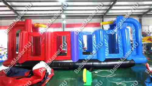 Спортивный надувной батут "Баскетбол"