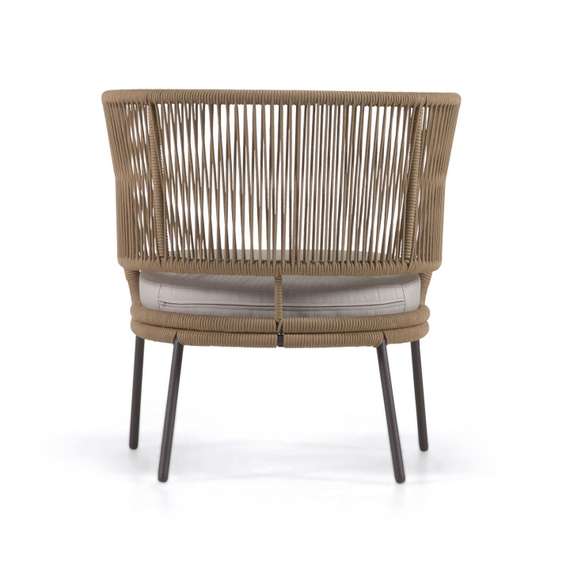 Кресло Nadin бежевое