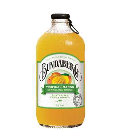 Напиток газированный б/а Bundaberg тропический манго 375 мл