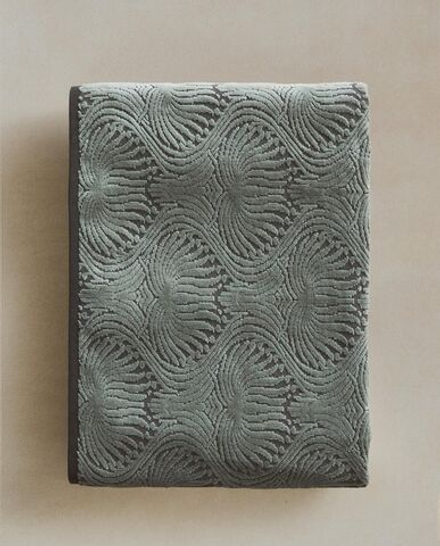 Zara Home - Банное полотенце жаккардовая мозаика, зеленый, 30х50 см