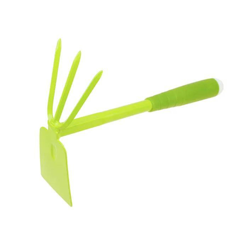 Мотыжка комб. МАЛ.  3-х зуб. + лопатка с 2-х комп. ручкой  Оптима 9376D