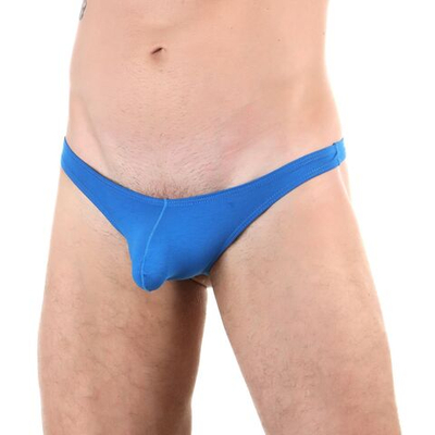 Сексуальные низкие трусы-тонги из хлопкового полотна (Размер: XXL) (Цвет: красный)