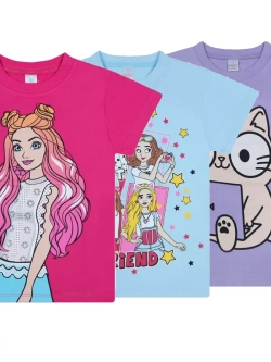 Футболка для садика и школы.девочка.набор 3 шт