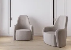 Кресло Ellipse E7.8 (бежевый, рогожка)