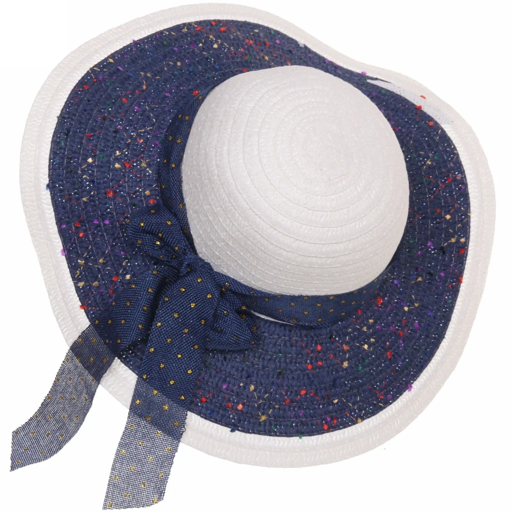 Шляпа женская с широкими полями «TiraMiSu- Адель», микс 5 цветов, р58, ширина полей 13 см