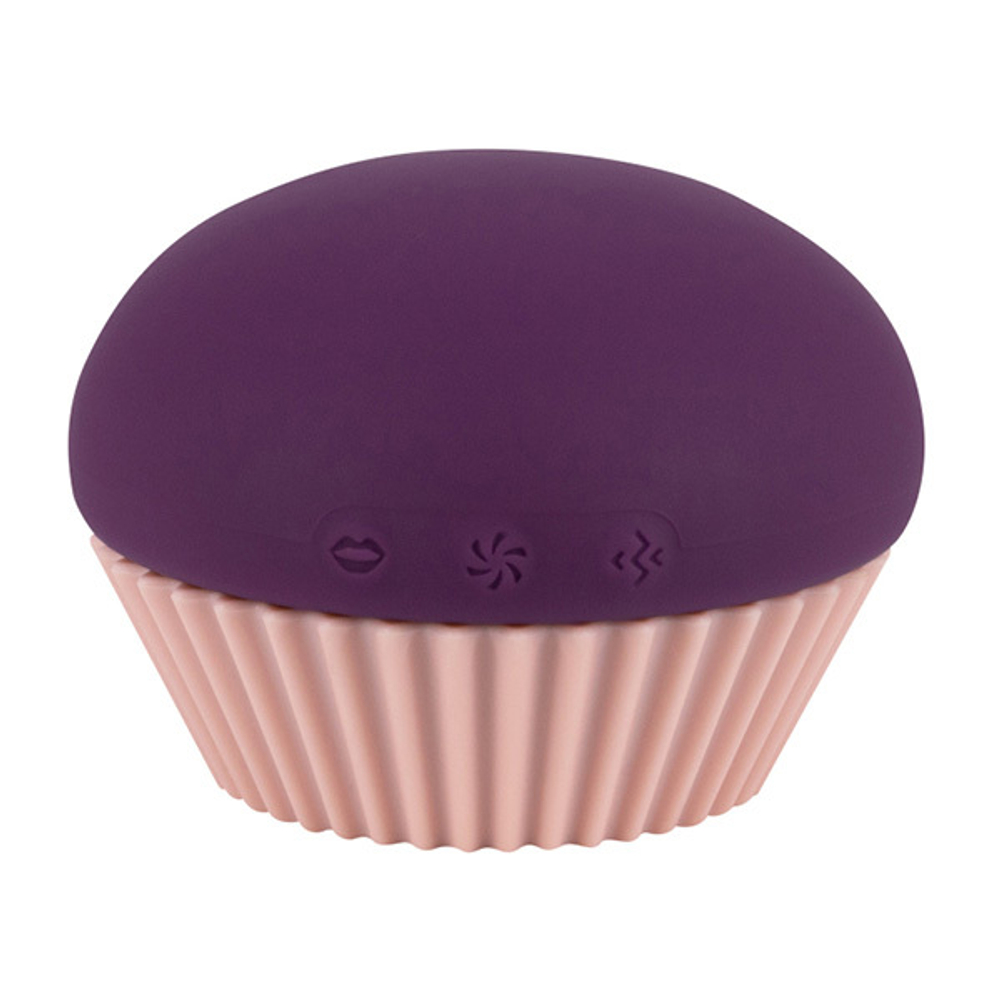 Вакуумно-волновой вибратор Lola Games Cupcake Blueberry 9210-03lola