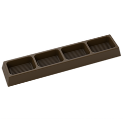 628 | Форма для шоколадных изделий "Секции" (275*135 мм)