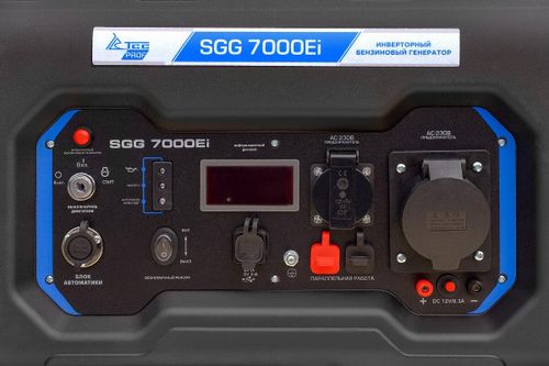 Бензогенератор инверторный ТСС SGG 7000EI - [7 кВт / 220В] эл. старт