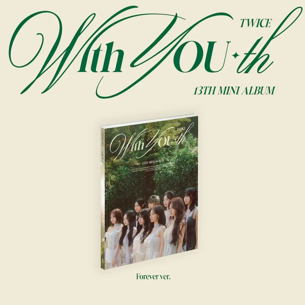 Альбом TWICE - With YOU-th (с предзаказными картами)
