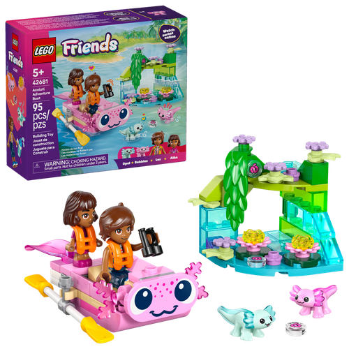 Конструктор LEGO Friends 42681 Axolotl Adventure Boat