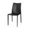 Стул Rolf черная кожа