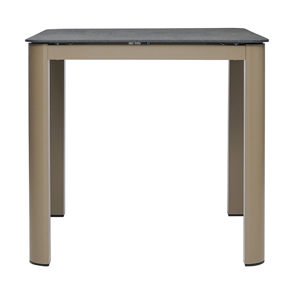 Стол обеденный Leif, 80х80 см, серо-бежевый