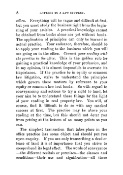 Letters To A Law Student | Jessel Burke Junius