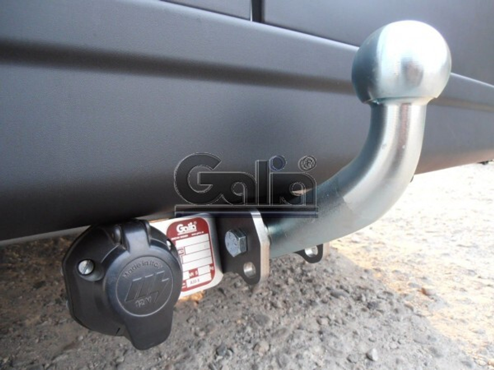 Фаркоп оцинкованный Galia O060A для Renault Master 2010-, Opel Movano B 2010-(паспорт и сертификат в комплекте)(без электрики)