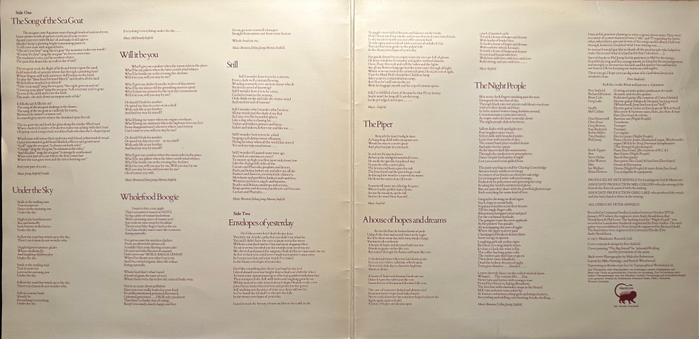 Pete Sinfield - Still (Германия 1973г.)