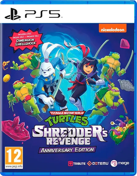 PS5 Teenage Mutant Ninja Turtles: Shredder's Revenge Anniversary Edition (Новый, Английская версия)