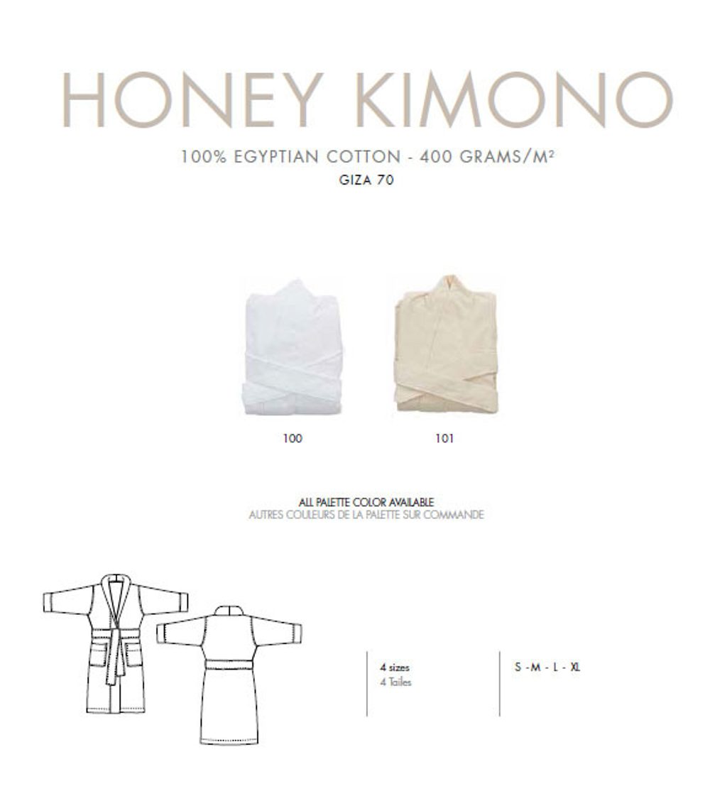 Элитный халат махровый Honey от Abyss & Habidecor Португалия