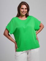 Блузка Летний драйв-4 Виотекс ЯРКО-ЗЕЛЁНЫЙ