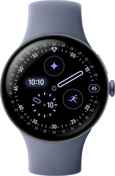 Умные часы Google Pixel Watch 4 45mm Wi-Fi (Satin Moonstone/Moonstone)