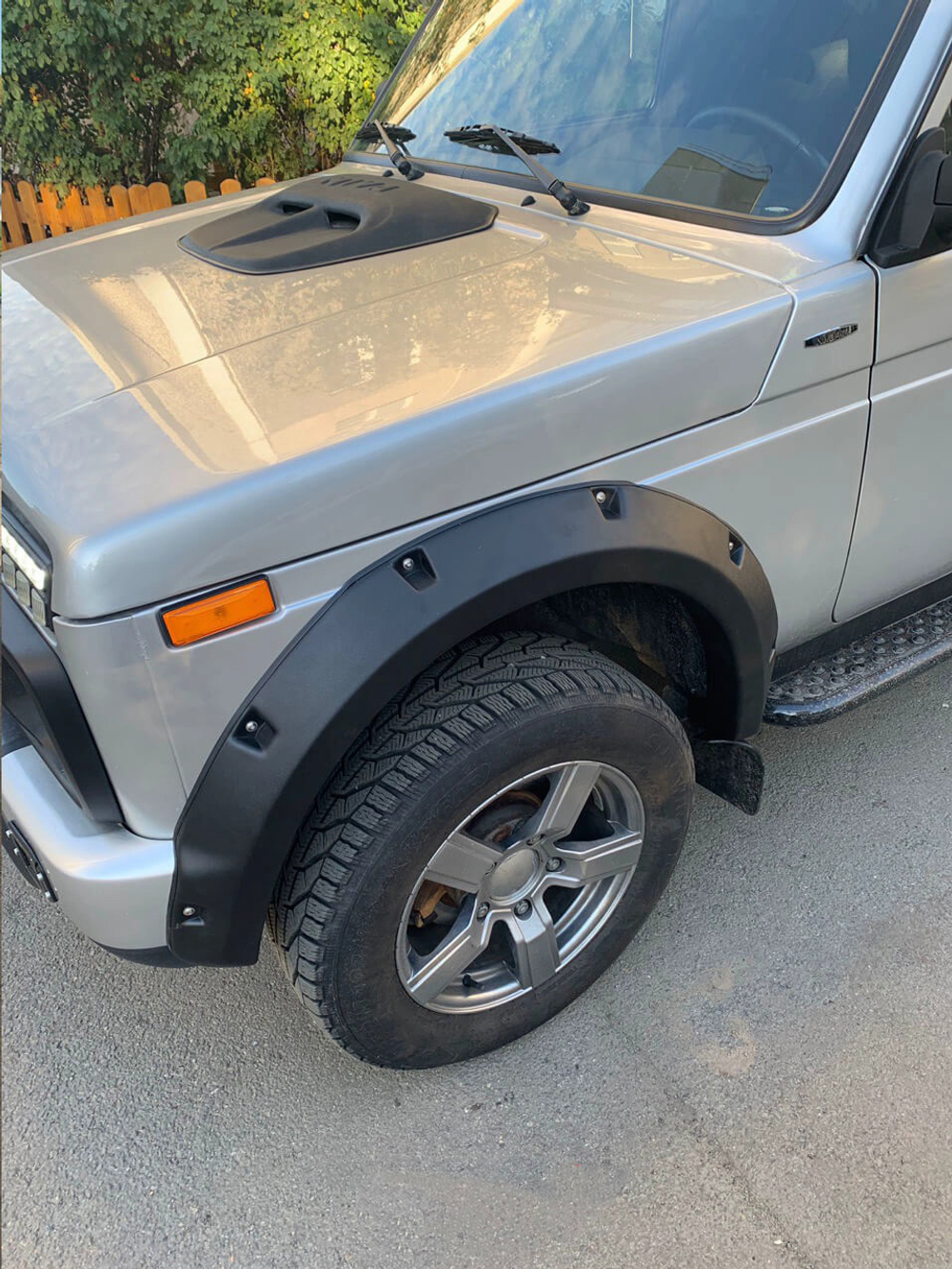 Расширители стандартных арок колес Урбан Нива 4х4/Легенд 5дв. Вылет: 4 см