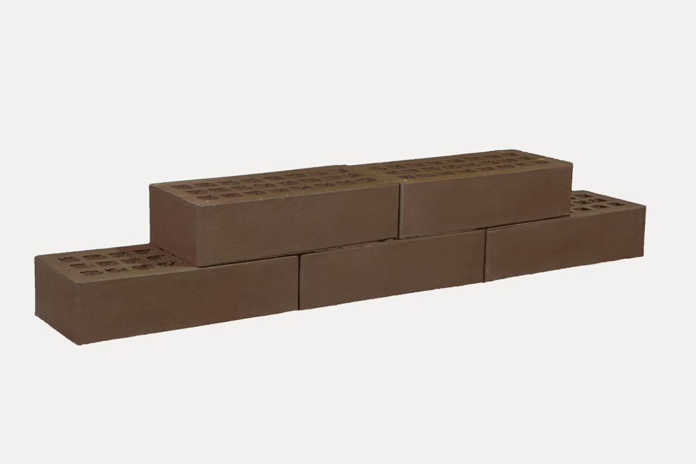 КИРПИЧ ГУБСКИЙ КОРИЧНЕВЫЙ