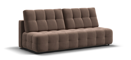 Диван BOSS 2.0 MINI велюр Monolit мокко