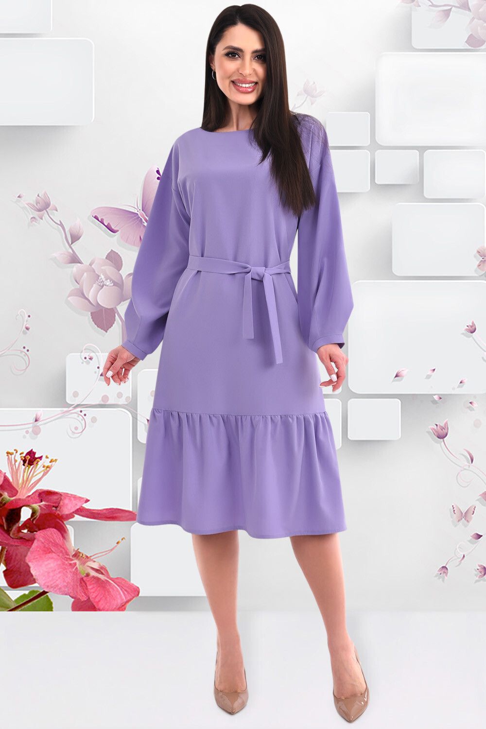 Платье Летуаль (лаванда) Brividi (Акция)