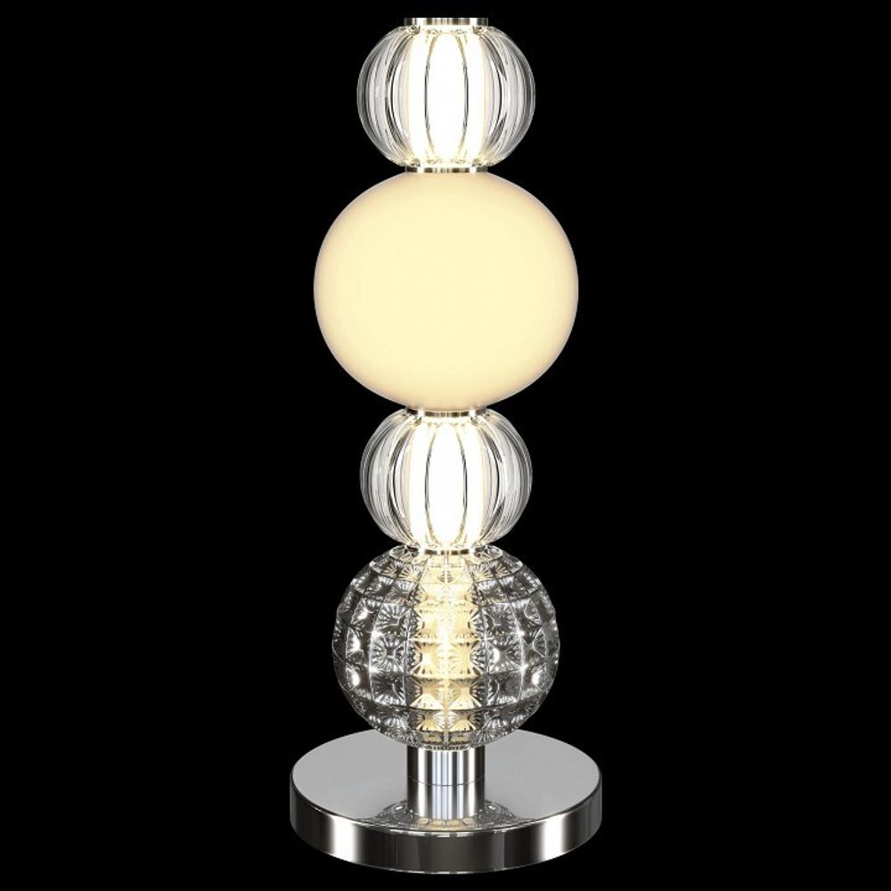 Настольная лампа декоративная Maytoni Collar MOD301TL-L18CH3K