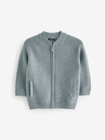 Кардиган на молнии для мальчика Next K82-044, Светло-синий