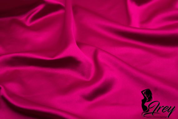 Атлас-стрейч бельевой, фуксия