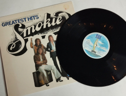Винтажная виниловая пластинка LP Smokie Greatest Hits (Швеция 1977)