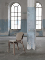 Стул пластиковый Scab Design Hug Go Green, карамель