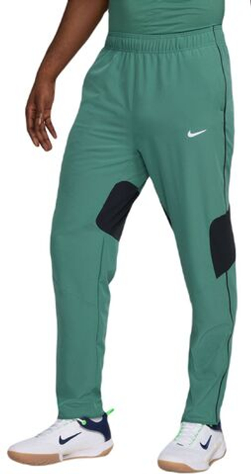 Мужские теннисные штаны Nike Court Advantage Dri-Fit Tennis Pants - зеленый