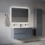 Зеркало с подсветкой 3 в 1 IDDIS Uniq, два навеса, 100/80 см, UNI1080i98