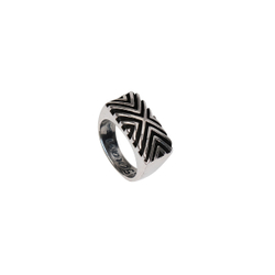 "Эртака" кольцо в серебряном покрытии из коллекции "Jetta" от Jenavi