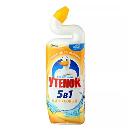 Туалетный Утенок  500мл. 5в1 Цитрус  NEW