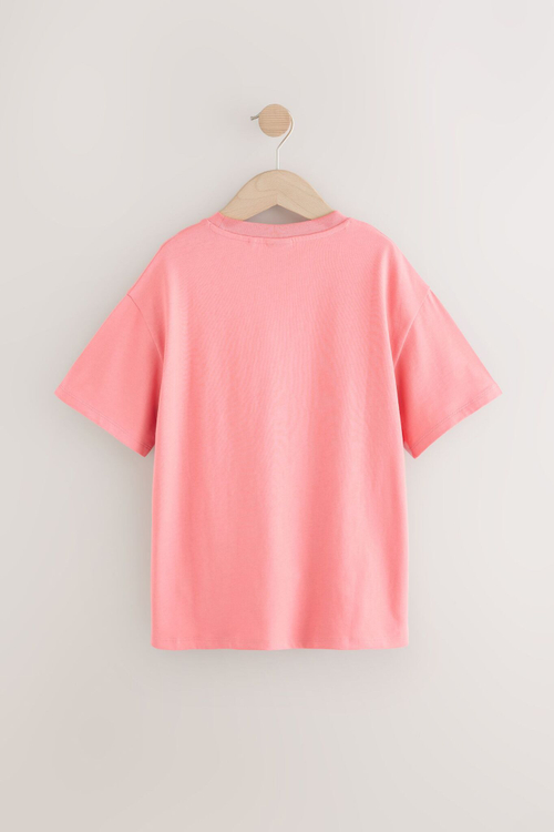 Футболка для девочки Next E44-362, Персиковый