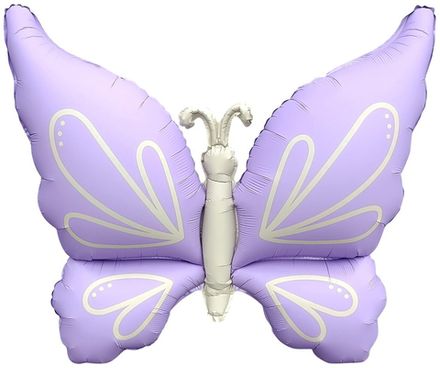 Фигура "Нежно-сиреневая сатиновая бабочка"