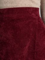 Юбка вельветовая Эрис (бургунди) Ю15193-25М LT Collection