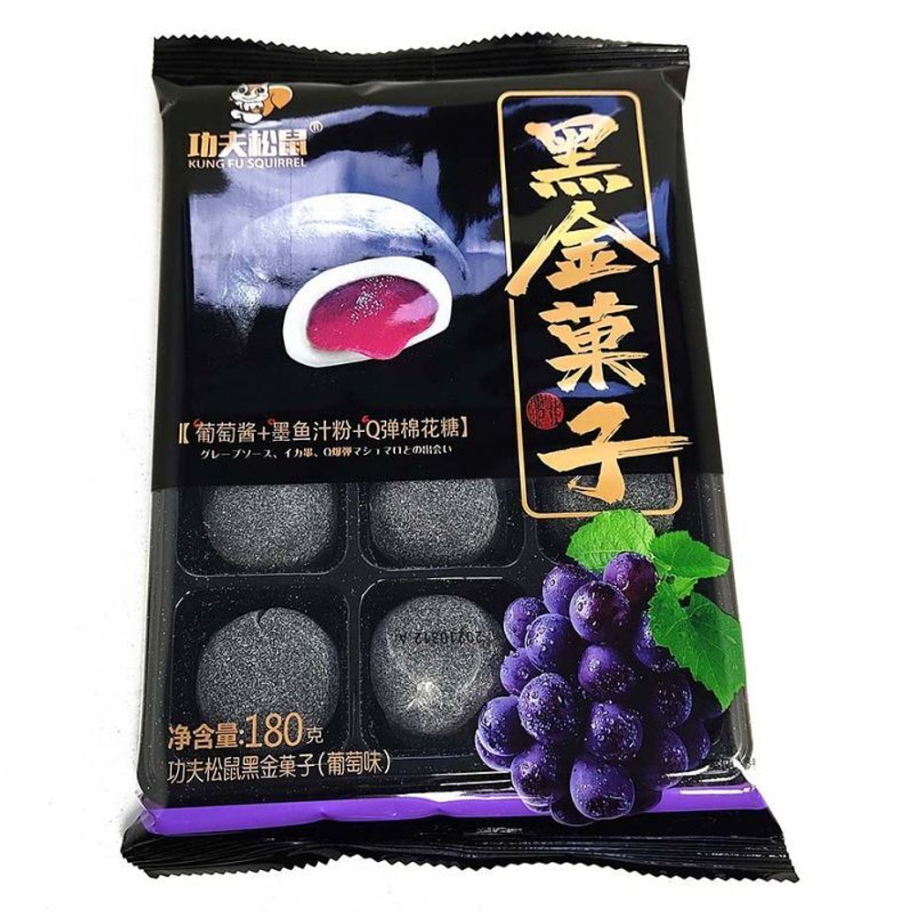Моти "Kung Fu Squirell" с фруктовой начинкой, в ассортименте