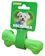 ZOONIK Игрушка "Кость литая малая", 11 см (пластикат)