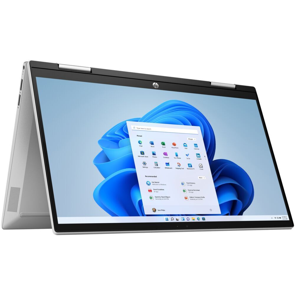 Ноутбук 14" HP Pavilion x360 14t-dy100 Core i7 1195G7/8Gb/512Gb SSD/14" FullHD Touch/Win11 Серебристый (436TOAV)