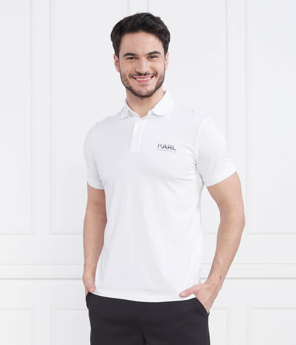 поло Karl Lagerfeld - белый(745083 531221)