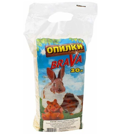 Опилки Брава 20л.