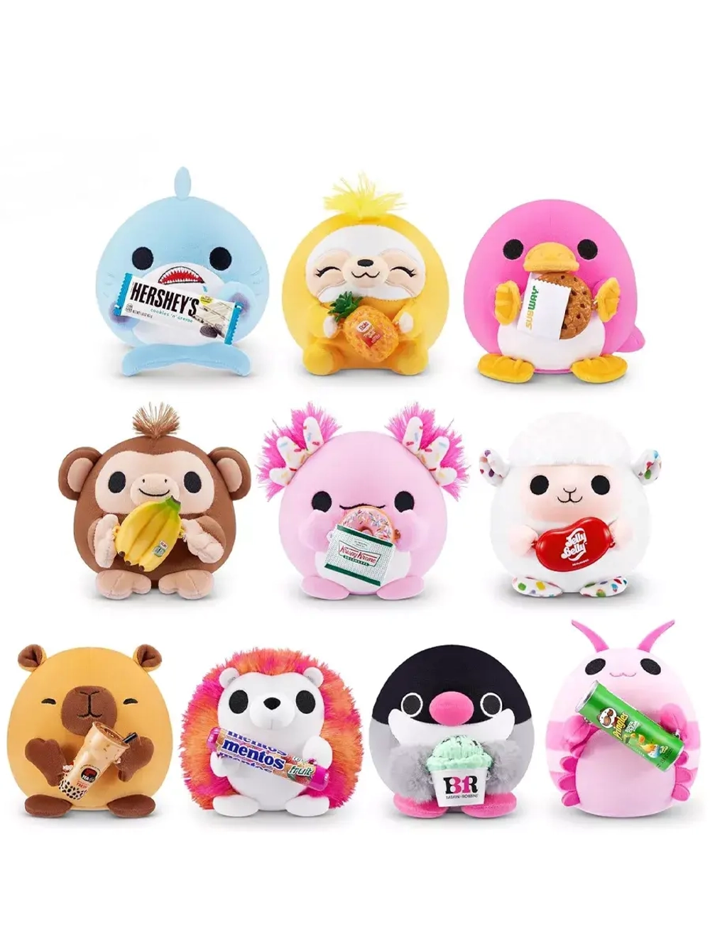 Мягкая игрушка Зуру Snackles Утконос Zuru серия 2 большой