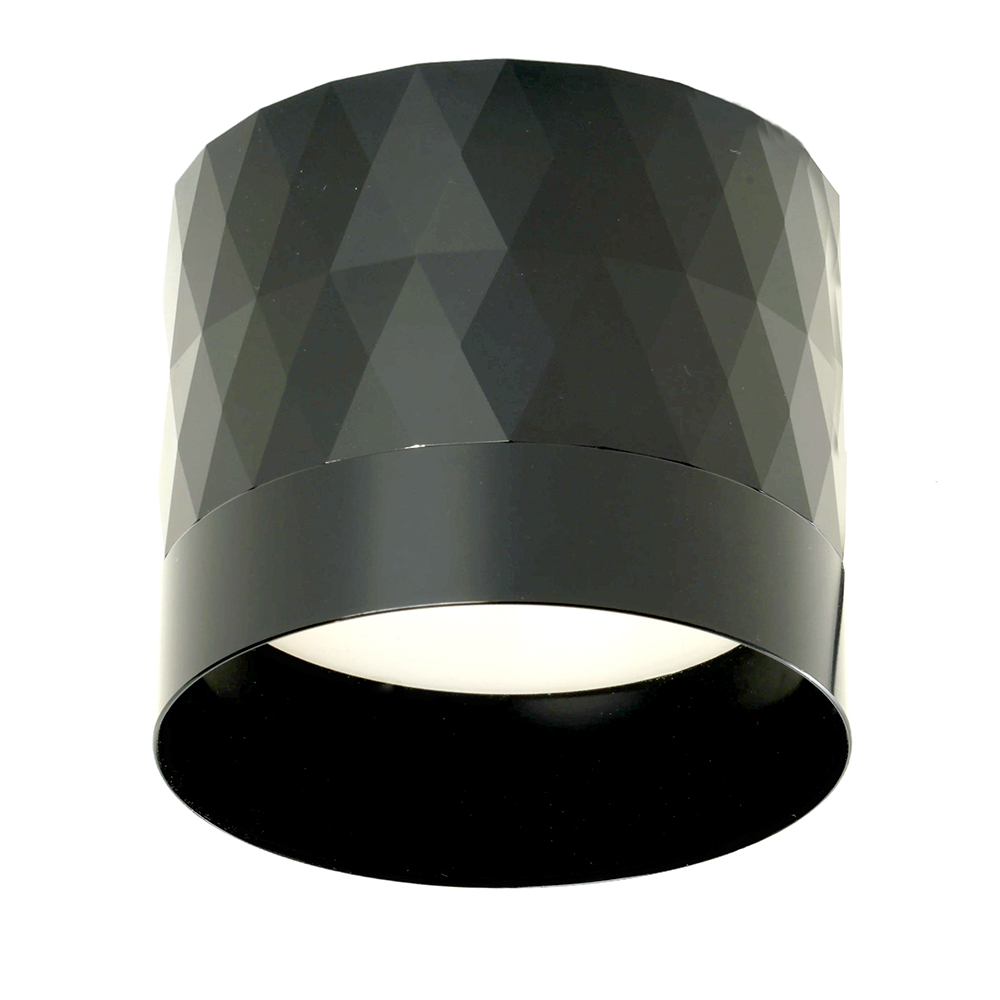 Светильник Feron HL388 12W 220V GX53 PRISM черный потолочный накладной