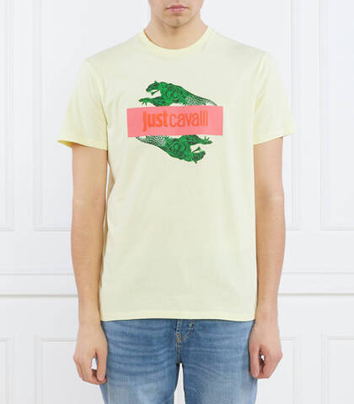 Футболка Just Cavalli - желтый(74OBHF08CJ200)
